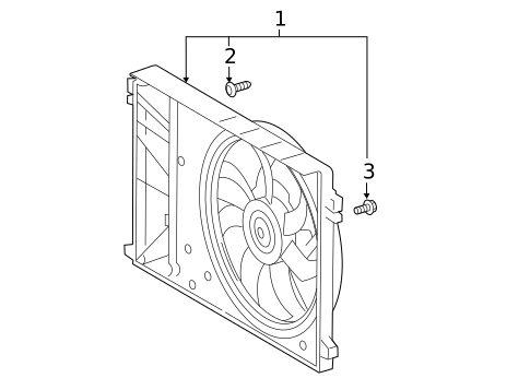 Cooling Fan for 2023 Toyota RAV4 #0