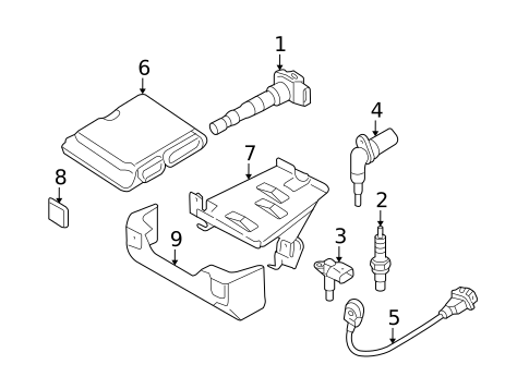 Ignition System for 2006 Audi A3 Quattro #0