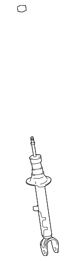 4851080B49 - : Absorber Assembly, Shock for Lexus: IS300, IS350, IS500 Image