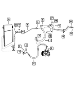 68086128AA - Air Conditioners and Heaters: A/c Charge Valve Cap for Dodge: Durango | Jeep: Grand Cherokee, Grand Cherokee WK Image