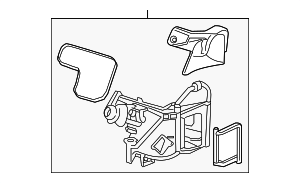 79215TG7305 - : Genuine Honda Kit Evaporative Cover - 79215-TG7-305 for Honda Image