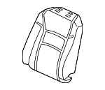 81127T6ZA01 - Body: Seat Back Pad for Honda: Ridgeline Image