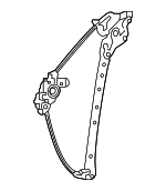 698010E180 - Body: Window Regulator for Lexus: RX350, RX350h, RX450h+, RX500h Image