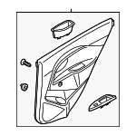 833081W050HU - Body: Door Trim Panel for Kia: Rio Image