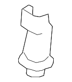 43713C1200 - Body: Lever Cover for Hyundai: Elantra, Elantra GT, Veloster, Veloster N Image