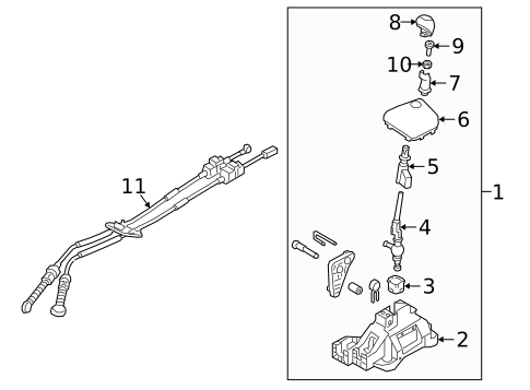 Console for 2019 Hyundai Elantra GT #3
