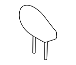 719400E340B5 - Body: Headrest, Outer for Toyota: Highlander Image