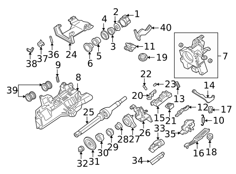 Housing & Components for 2005 Mercury Monterey #0