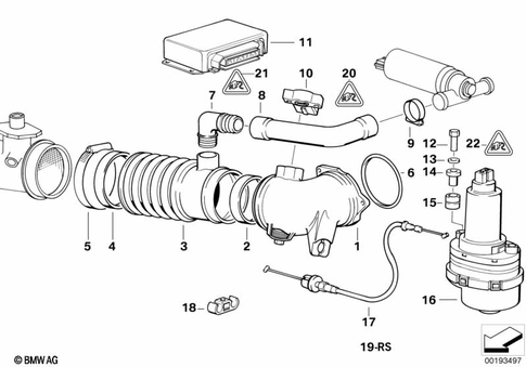 Fuel Injection System for 1992 BMW 740i #1