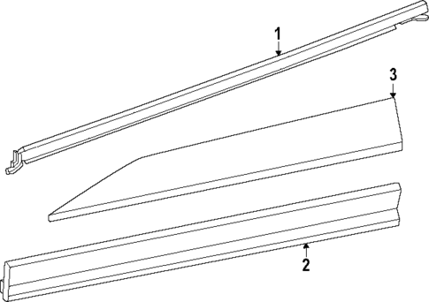 Exterior Trim - Front Door for 2024 Porsche Macan #0