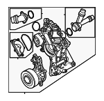 11519453667 - Cooling System: Water Pump Assembly for BMW Image