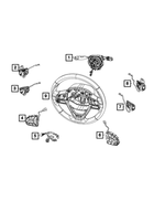 68378975AA - Electrical: Speed Control Switch for Mopar Image