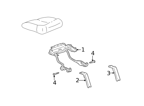 Tracks & Components for 2001 GMC Yukon #6
