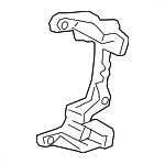 34216860404 - Brakes: Caliper Support for BMW: i3, i3s Image