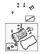 94610513667 - Engine: Valve Cover for Porsche: Cayenne, Macan, Panamera Image