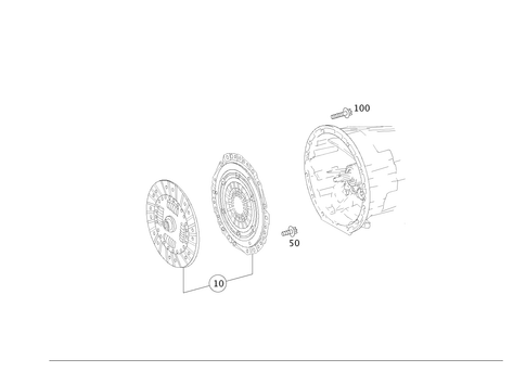Clutch for 2014 Mercedes-Benz GLK 250 #0