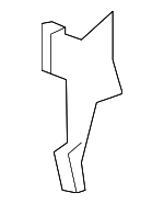 68030614AA - Body: Latch Support for Chrysler: Town &amp; Country | Dodge: Grand Caravan | Ram: C/V Image