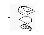 881032S551TMJ - : Cushion Assembly for Hyundai: Tucson Image