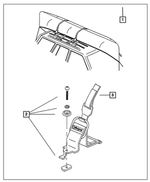 5016511AA - Mopar Accessories - Component Parts: Cargo Tie Down Strap for Mopar Image