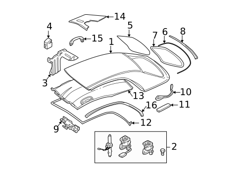 Top & Components for 2003 BMW M3 #0