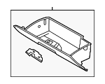 5F9Z74060T10AAA - Body: Glove Box Assembly for FORD Image