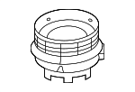 1390181900 - Engine: Filler Cap Adapter for Mercedes-Benz Image