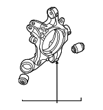 52710GI000 - Suspension: Knuckle for Kia: EV6 Image