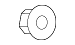 9008017186 - Body: Mirror Assembly Nut for Toyota Image