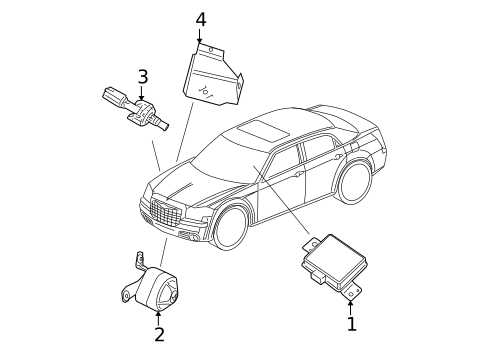 Alarm System for 2006 Dodge Charger #0