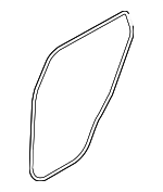 831100W002CA - Body: Weather-strip On Body for Hyundai Image