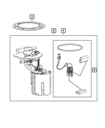 52030369AA - Fuel and Accelerator Pedal: Lock Ring for Mopar Image image
