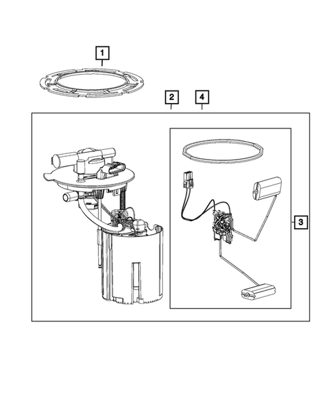 Fuel Pump and Sending Unit for 2022 Chrysler Pacifica #0