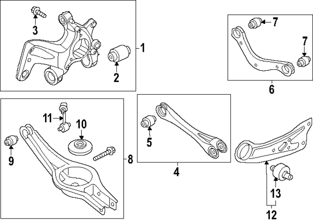 55211DFBA0 - : Lower Control Arm for Hyundai Image