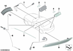 63147191770 - : Side Marker Light, Front, Right for BMW Image