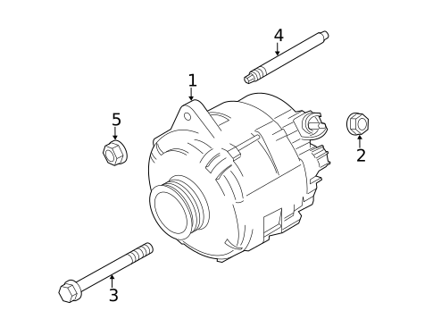 Alternator for 2019 Ford Transit-150 #1