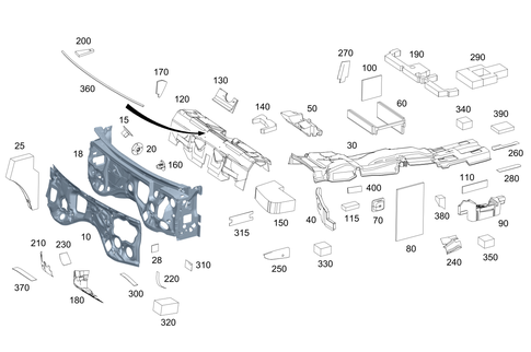 Insulation in Passenger Compartment for 2020 Mercedes-Benz GLS450 #0