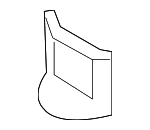 88345EA022 - Body: Lock Cover for Nissan Image