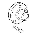 3L2Z1109AA - Brakes: Hub Assembly for Ford: Explorer | Lincoln: Aviator | Mercury: Mountaineer Image