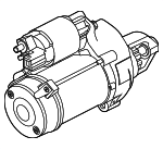 12418657337 - Electrical: Starter for BMW Image