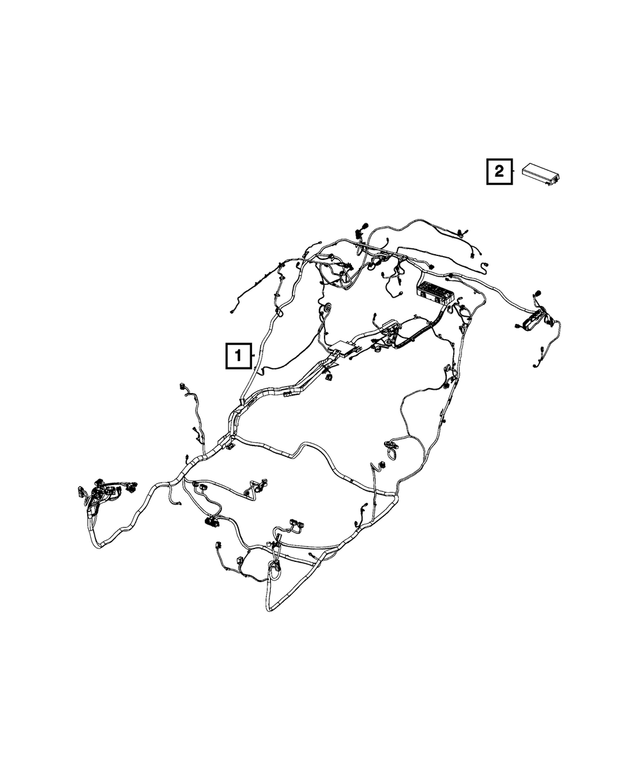 68310281AE - Electrical: Body Wiring for Mopar Image