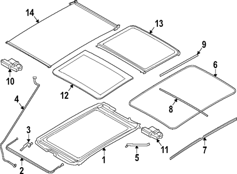 Sunroof for 2024 BMW X1 #0