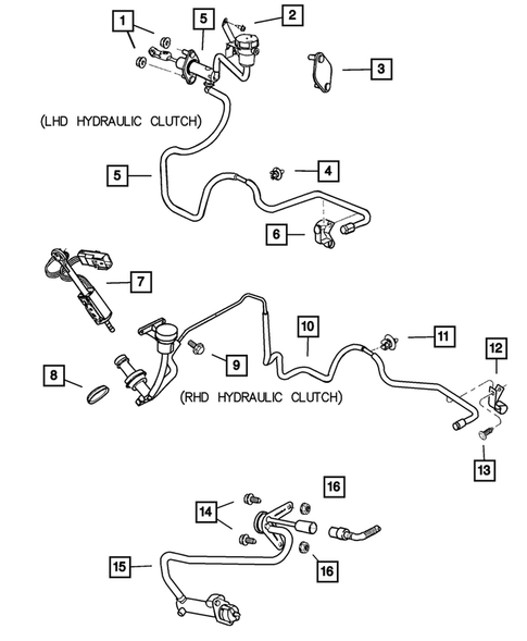 Clutch Controls for 2001 Dodge Neon #0