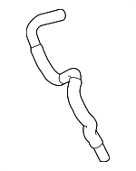 872450E210 - HVAC: Outlet Hose for Toyota: Highlander Image