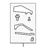 6434053030A0 - Body: Outer Cover for Lexus: IS250, IS350 Image