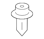 6472653010 - Body: Front Cover Clip for Lexus: IS250, IS350 Image