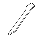 2326909800 - Body: Pillar Molding for Mercedes-Benz Image