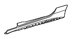 23269819019999 - Body: Rocker Molding for Mercedes-Benz Image