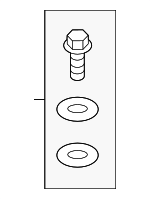31445367 - Brakes: Brake Hose Seal Kit for Volvo Image