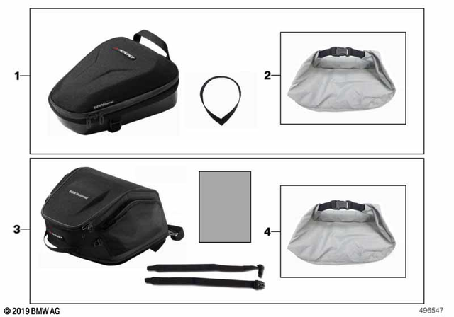 77492463726 - Luggage &amp; Storage: Rear Pocket               for BMW-Motorrad Image