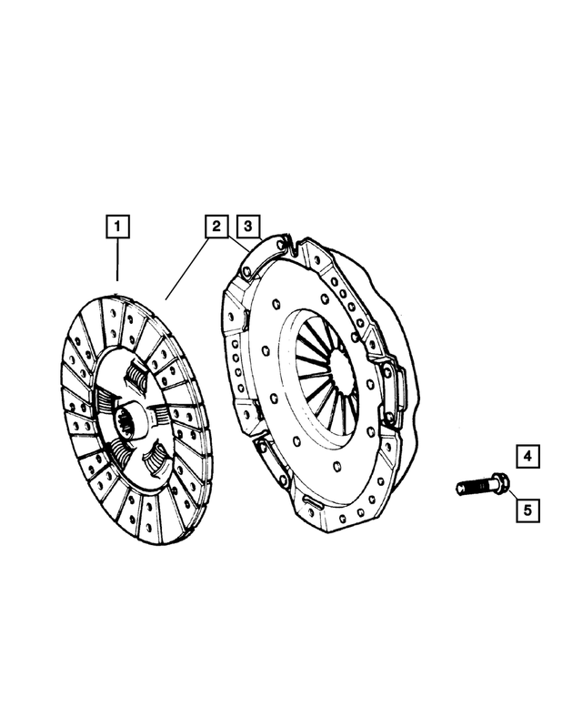 5066191AD - : Pressure Plate for Mopar Image